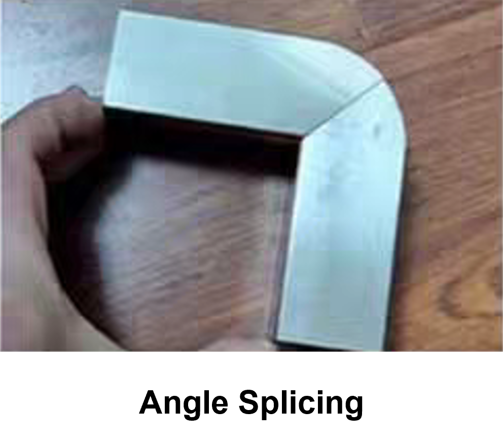 Angle splicing