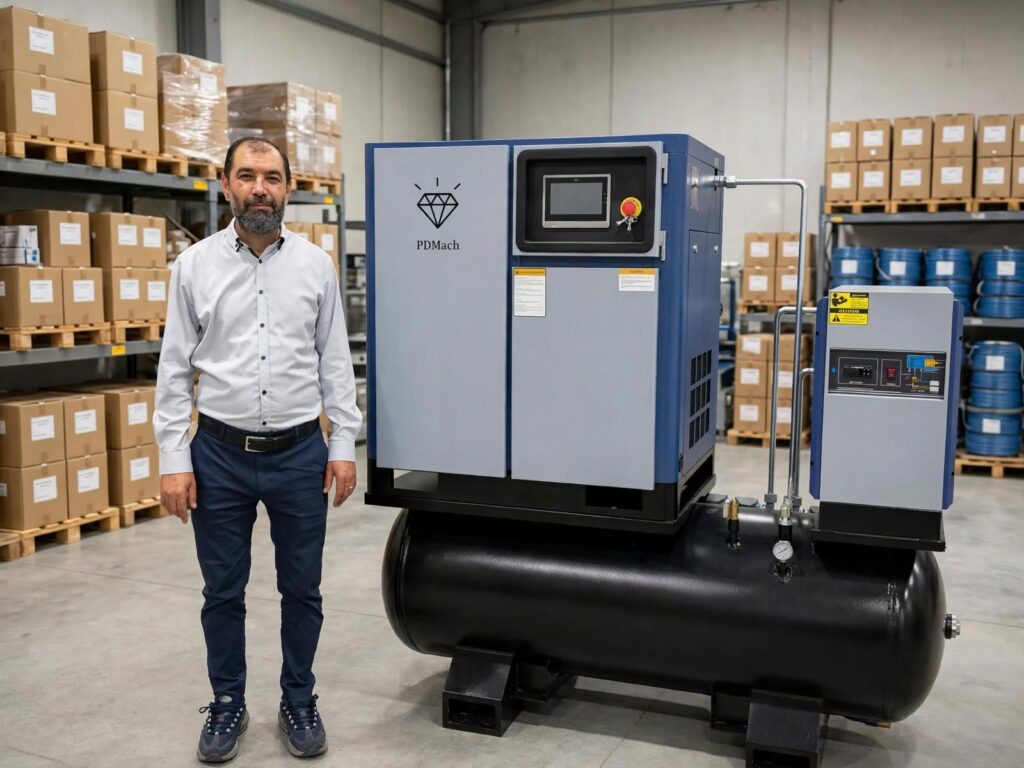 7.5KW Screw compressor